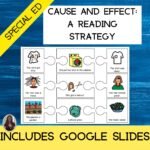 Cause and Effect Reading Strategies for Special Education PRINT AND …