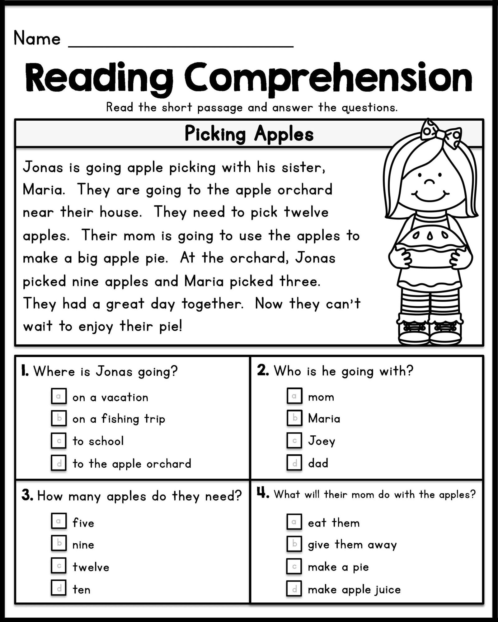 Improve Reading Comprehension With These Free Worksheets – Style Worksheets