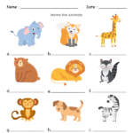 Animal Worksheets Free Printable Animals Worksheet – kiddoworksheets