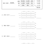 Area Model Multiplication Worksheets – Math Monks