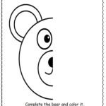 Bear Symmetry Worksheet – Preschoolplanet