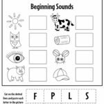 Free Beginning Sounds Worksheets for Preschool ⋆ The Hollydog Blog