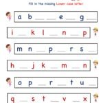 Kindergarten A to Z Missing Letter Worksheets – KidzeZone