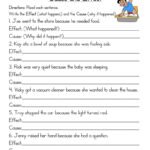 Write Cause and Effect Worksheet by Teach Simple