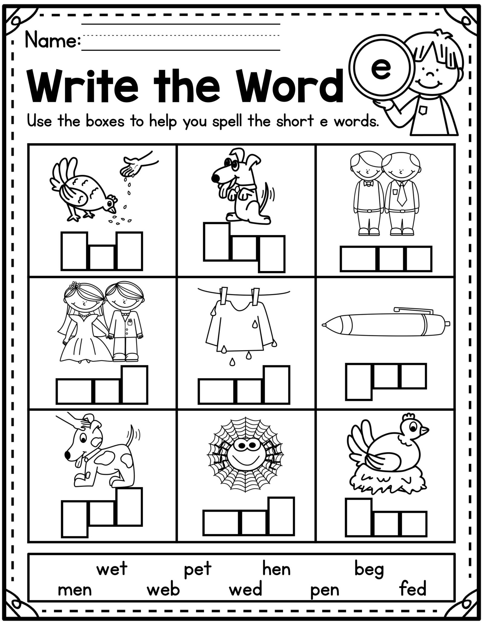 CVC Worksheets for Kindergarten | Made By Teachers