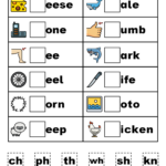 Beginning Consonant Blends and Digraphs Worksheets