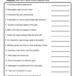 Fact or Opinion Worksheet by Teach Simple