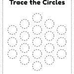 Tracing Circles Worksheet – Free Printable