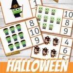 Halloween Count And Clip Cards (Printable Math Activity) – Nurtured Neurons