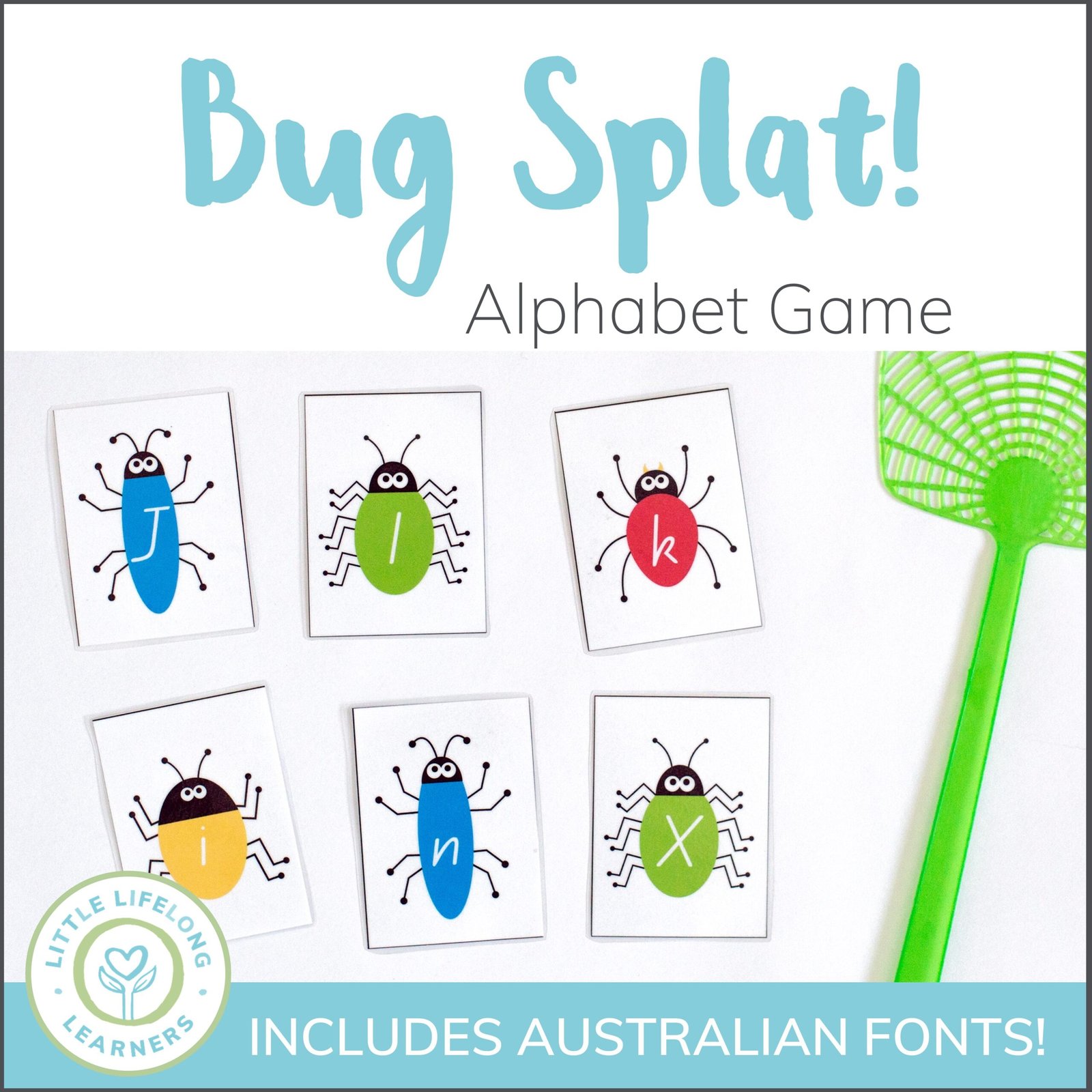 Bug Lowercase Letters Worksheets