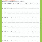 Expanded Form Winter Theme Worksheet 2nd Grade by Tales of a Type …