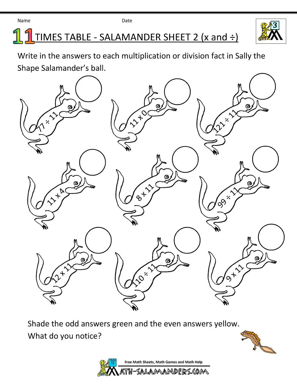 11-times-tables-salamander-2.gif (1000×1294) Coloring Worksheets For 11-times-tables-salamander-2.gif (1000×1294) Coloring Worksheets For