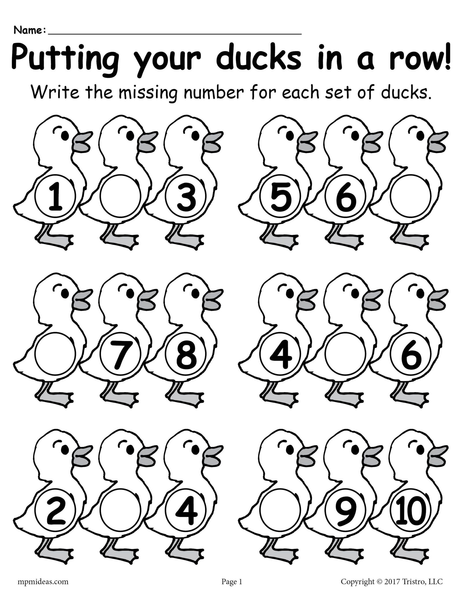 These simple number sequencing worksheets are perfect for beginning ... These simple number sequencing worksheets are perfect for beginning ...