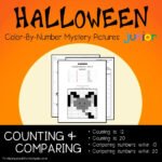 Halloween Counting, Greater Than Less Than Color-By-Number – Printables …