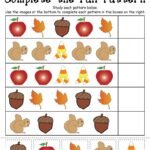 Printable Fall Pattern Worksheet! | Preschool patterns, Preschool …