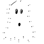 Ghost saying boo dot to dot by letters – Artofit