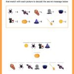 Halloween Decoder Puzzle Page Printable Worksheet | Halloween …