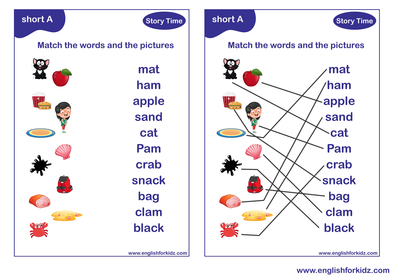 Phonic Based Reading Comprehension : Phonics Passages By Cvc Word ...
