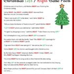 Printable Left Right Christmas Game | Christmas gift exchange games …