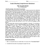 Free Printable Short Reading Comprehension For Grade 8 With Questions …