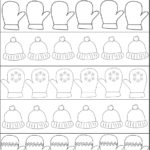 Free Winter Pattern Practice | Made By Teachers | Winter kindergarten …