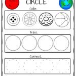 21 Circle Worksheets for Preschoolers ~ Coloring Style Worksheets