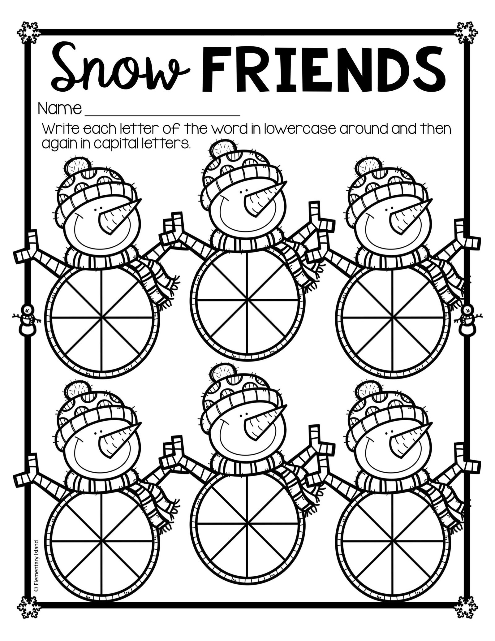 These winter spelling activities will have teachers and children having ...