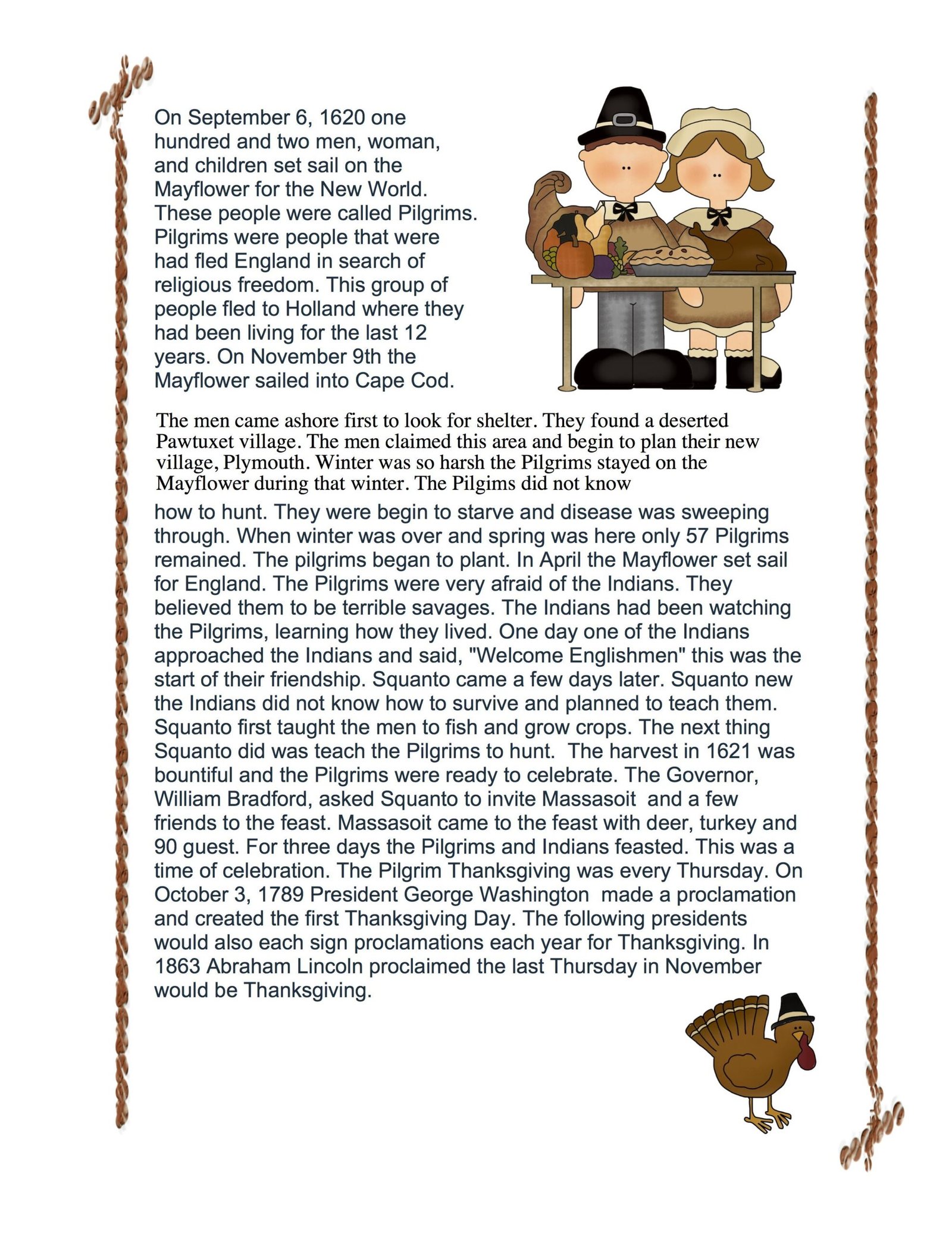 Thanksgiving Reading Comprehension 4th Grade - Lori Sheffield's Reading ... Thanksgiving Reading Comprehension 4th Grade - Lori Sheffield's Reading ...
