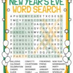 New Year Secret Word Worksheets New Year’s Word Search Printable – Printable Word Searches