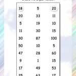 Circle The Biggest And Smallest Number Worksheet Free Printable PDF …