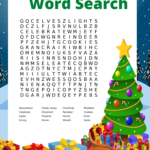 Free Christmas Word Search Printable for Kids and Adults