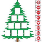 Printable Christmas Tree Ordering Numbers Worksheet Numbers 1-10 …