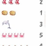 Ocean Life Worksheets - Count To Four Counting sea animals free worksheet – worksheetspack