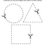Cut Out The Shapes Worksheets Cut The Shapes Motor Skills Activity sheet – Help My Kids Are Bored