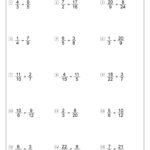 Dividing Fractions Worksheets Dividing Fractions Worksheets with Answer Key