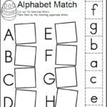 Free Easter Alphabet Cut and Paste Worksheets | Made By Teachers