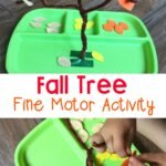 Fall Tree Fine Motor Activity for Kids – The Kindergarten Connection