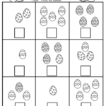 Free Easter Math – Number Counting Worksheet – 1 to 5 – Free Worksheets …
