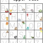 Printable Upper Case Alphabet Charts | 101 Activity
