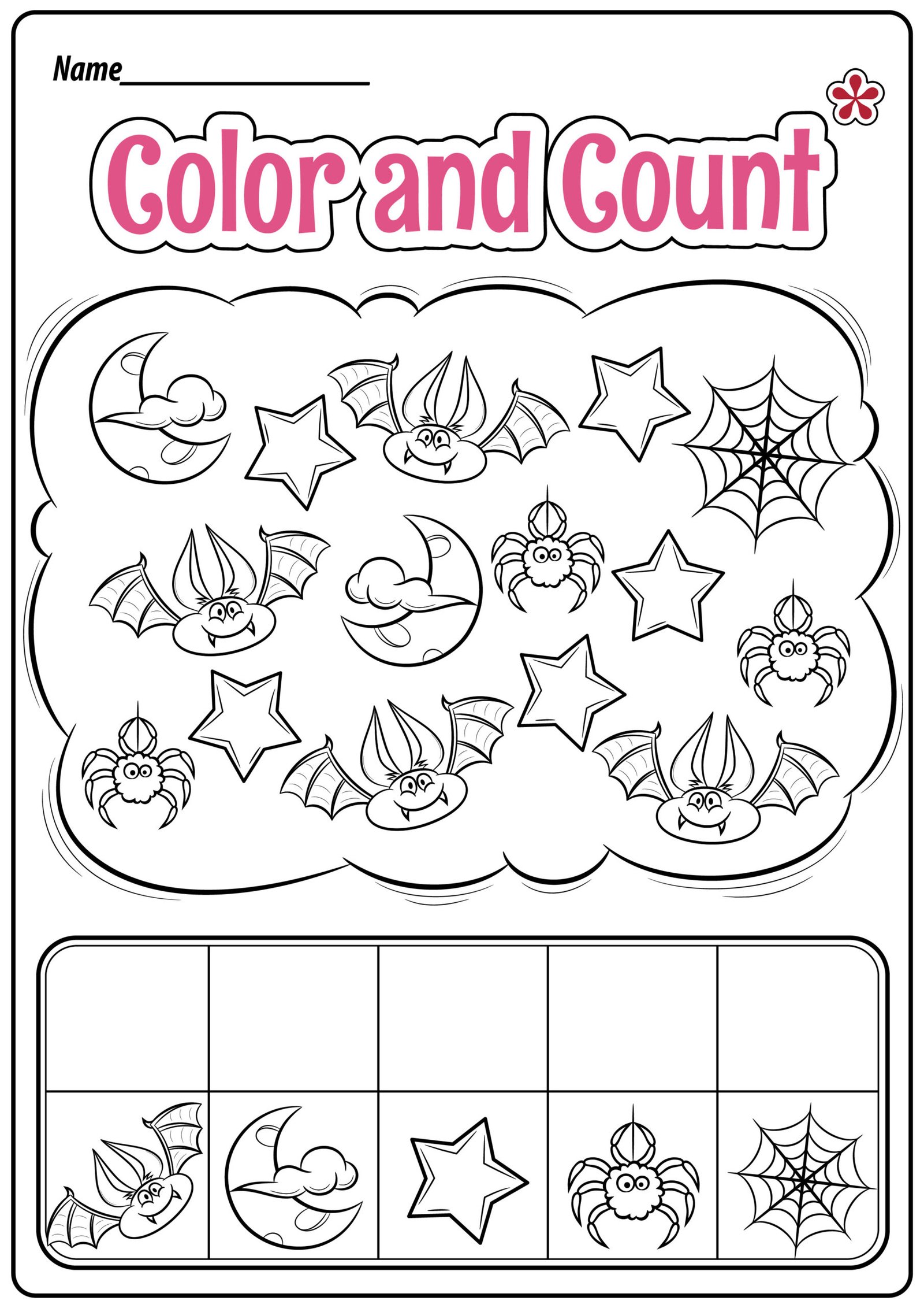 Halloween Math Worksheets for Preschool and Kindergarten Students ...