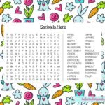 Free Spring Word Search Printable – Hello Creative Family