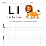 Alphabet Letter L Trace Write Find Color – Free printable PDF …