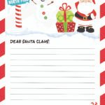 Start a Holiday Tradition with this Letter to Santa Printable – The …