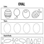 Free Oval Worksheets for Preschool! ⋆ The Hollydog Blog