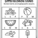 Summer Pre-k Worksheets