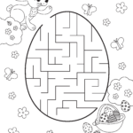 Easter Mazes – Best Coloring Pages For Kids