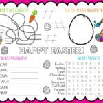Printable Easter Activity Sheet for Kids – About a Mom