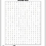 Spring Break Word Search Printable – Printable Word Searches