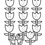 Spring Trace and Count FREE 3 pages – This Crafty Mom