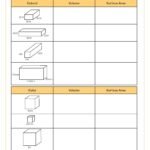 Cuboid Properties Worksheets Volume and Surface Area of Cuboids Worksheet | Printable Maths Worksheets